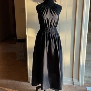 Uniqlo Elegant Black Maxi Dress